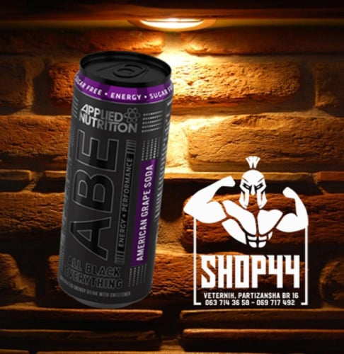 مشروب طاقه اي بي اي بنكهه العنب 330 مل