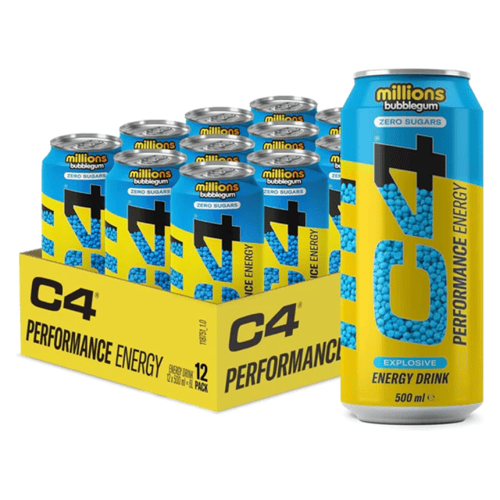 C4 مشروب الطاقة سي فور بنكهه بابلي 500 مل