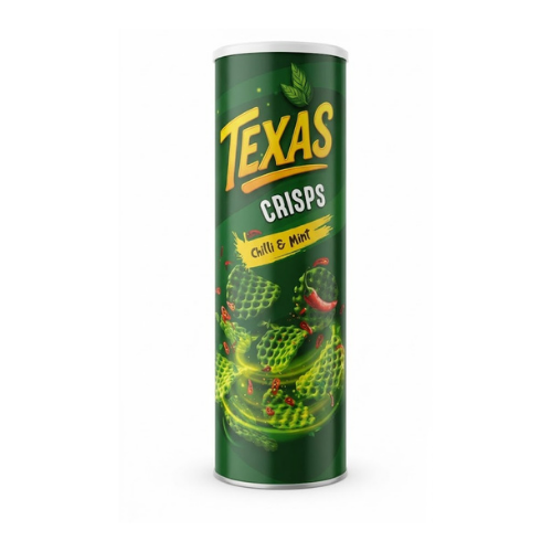 تكساس كريسبي بنكهة الفلفل والنعناع | Texas Crisps...