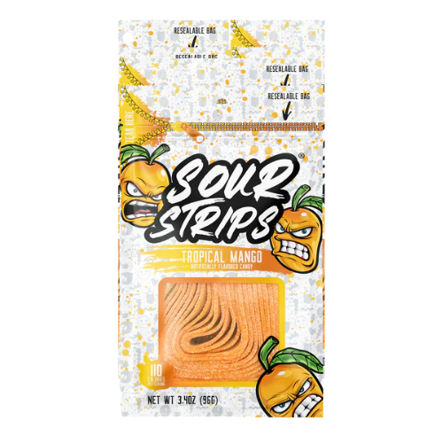 ساور ستريبس بطعم المانجو الاستوائي | Sour Strips T...