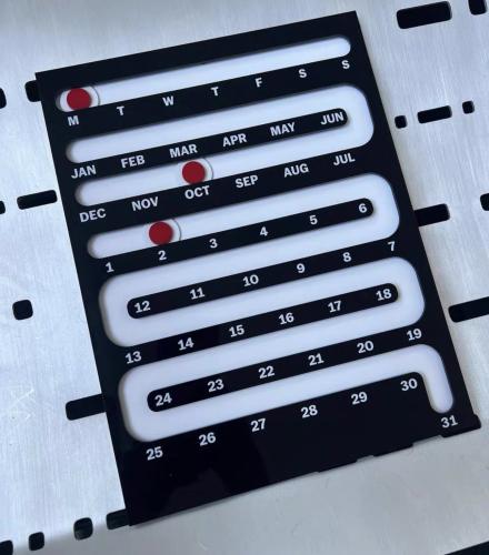 sliding perpetual calendar