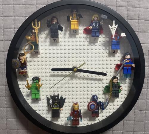 DIY lego clock