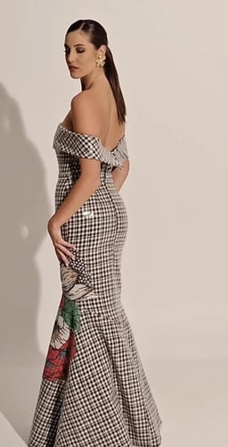 فستان سهرة 636