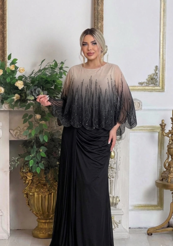 فستان مقاسات كبيره 1145