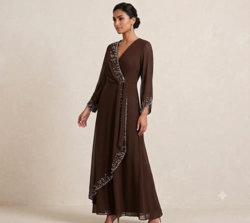 فستان مقاسات واسعة 1090