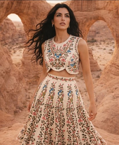 طقم تيور سهرات هندي 816