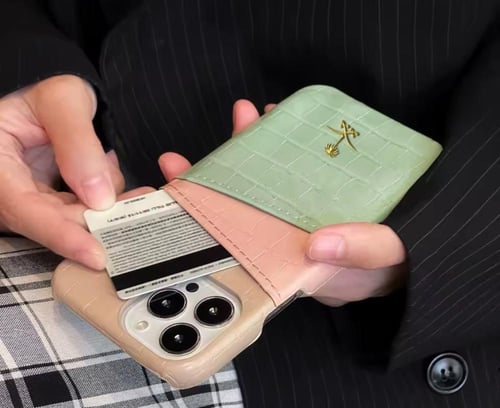 جراب هاتف جلد