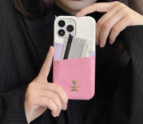 جراب هاتف جلد