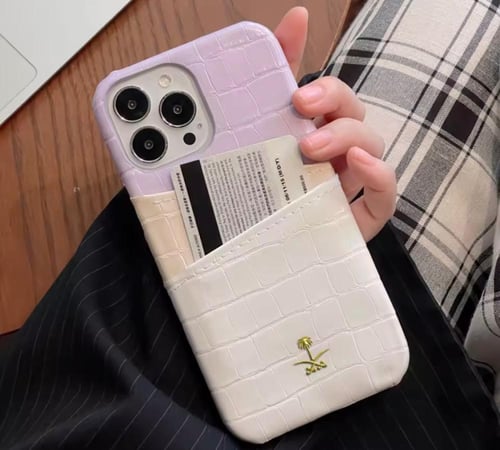 جراب هاتف جلد