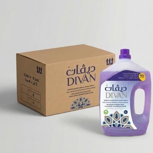 كرتون ديفان لافندر منظف ومطهر ومعطر للقصور والفناد...