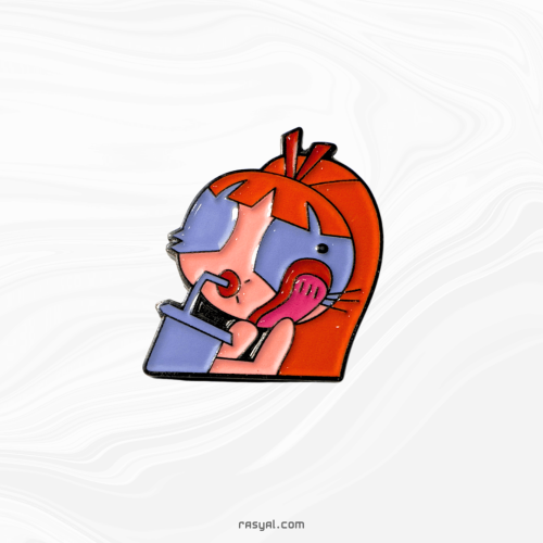 ستيكرات فتيات القوة المعدني