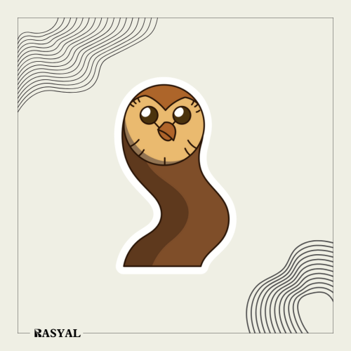 ستيكر شخصية كرتونية ( زيج زاج )