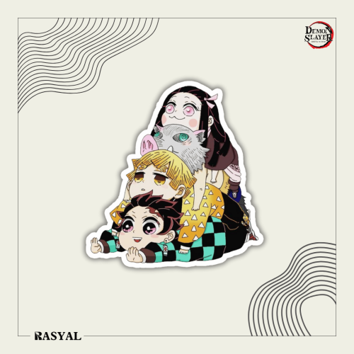 ستيكر ( تانجيرو و نيزيكو و اينوسكي و زينيتسو)