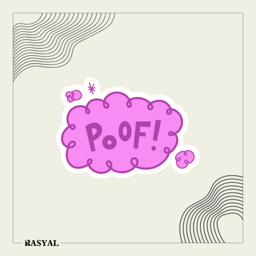 ستيكر شخصية كرتونية ( الوالدان السحريان )