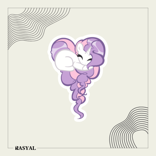 ستيكر شخصية كرتونية