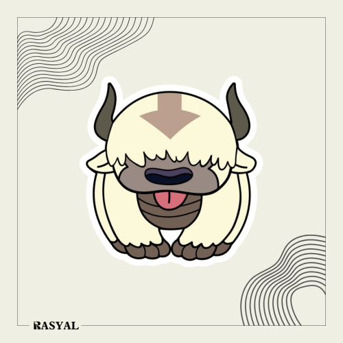 ستيكر شخصية كرتونية ( افاتار )