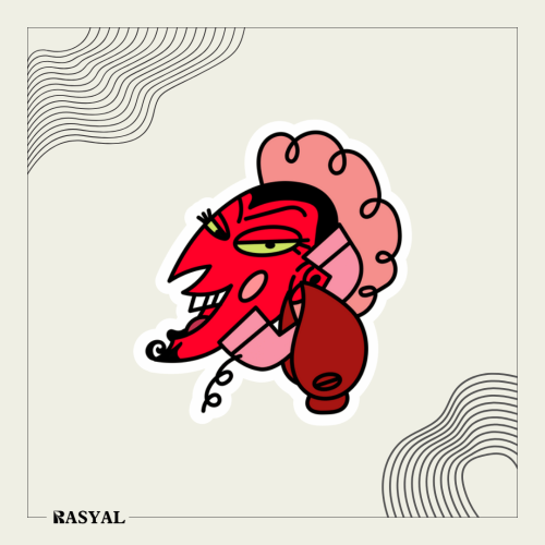 ستيكر شخصية كرتونية ( فتيات القوة )