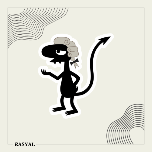 ستيكر شخصية كرتونية ( لوسي )