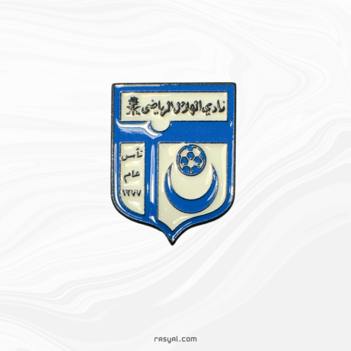 ستيكر شعار الهلال القديم المعدني