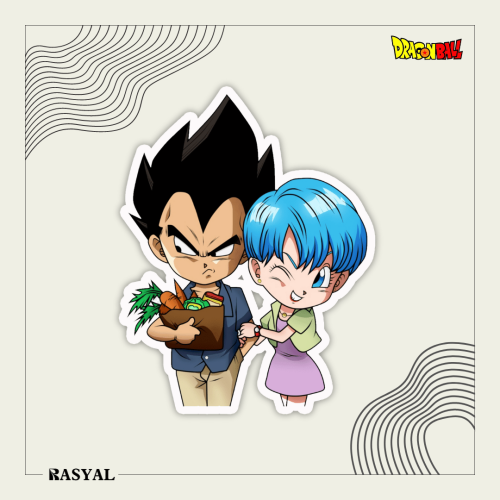 ستيكر دراغون بول