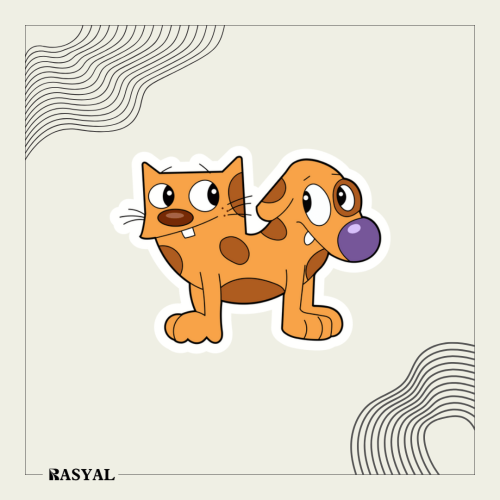 ستيكر شخصية كرتونية ( بسبس بوبي )