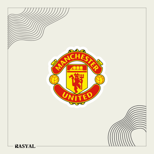 ستيكر شعار مانشستر يونايتد