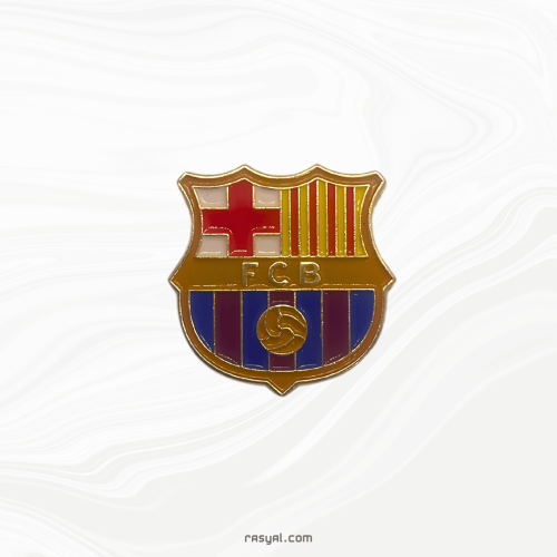 ستيكر برشلونة المعدني