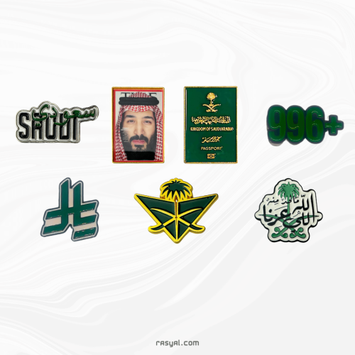 مجموعات الاستيكرات الوطنية المعدنية