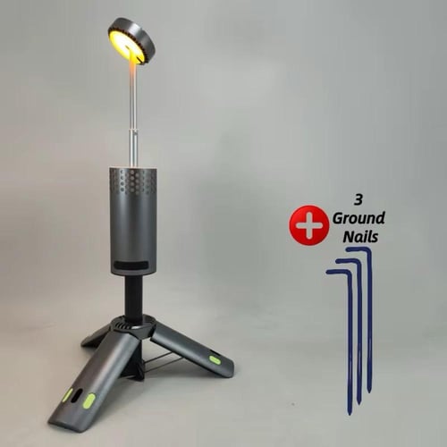 مصباح التخييم + شاحن متنقل