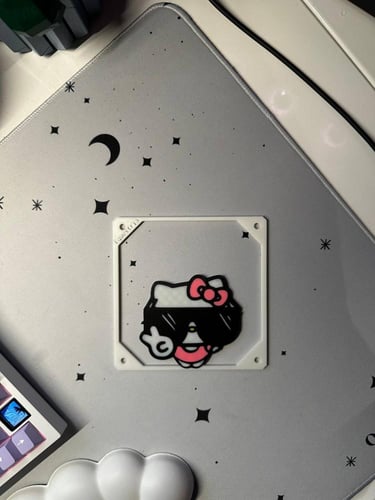 غطاء مروحة للPC بتصميم هيلوكيتي️، بمقاس 120mm