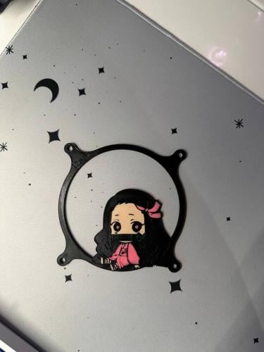 غطاء مروحة للPC بتصميم نيزوكو , بمقاس 120mm