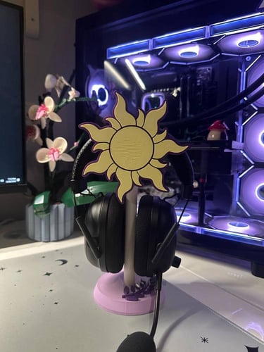 حامل سماعات - شمس ربانزل