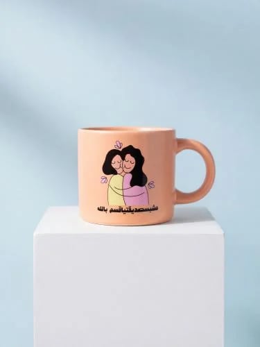 كوب الأصدقاء (soft peach color available )