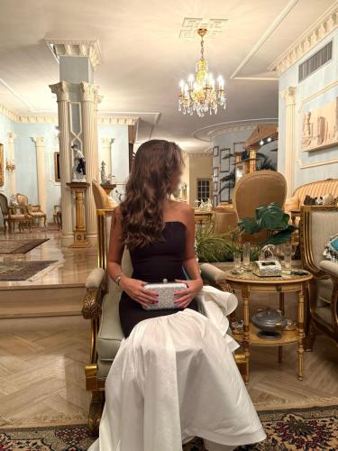 white ruffle
