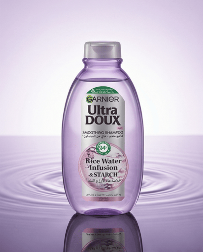 غارنييه شامبو بخلاصه ماء الأرز والنشا 400 مل