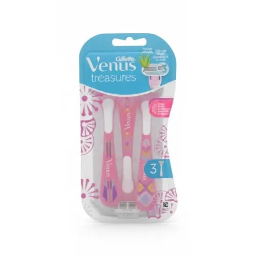 جيليت ماكينة حلاقة نسائية فينوس تريشر 3 حبة