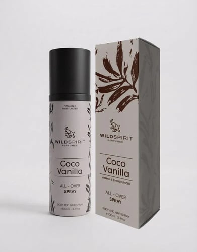 وايلد سبرنت كوكو فانيلا بخاخ معطر شامل للجسم والشع...
