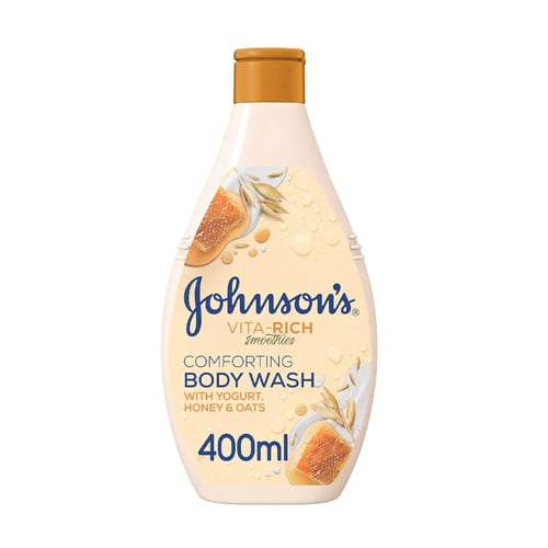 غسول جونسون فيتا ريتش باللبن والعسل والشوفان 400 م...