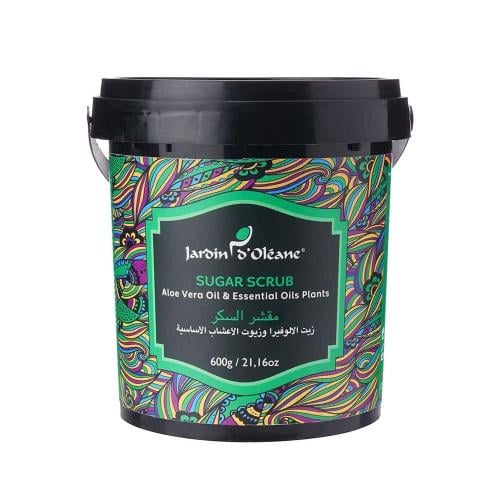 مقشر السكر بزيت الالوفيرا وزيوت الاعشاب من جاردن ا...