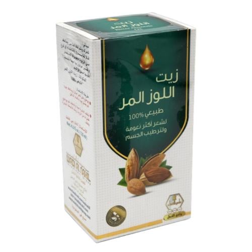 "زيت اللوز المر للبشرة - من وادي النحل"125مل