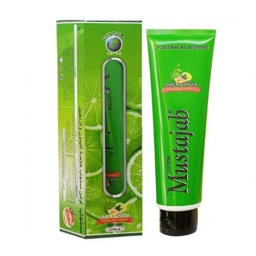 مستجاب لوشن بخلاصة الليمون والزنجبيل 130 مل