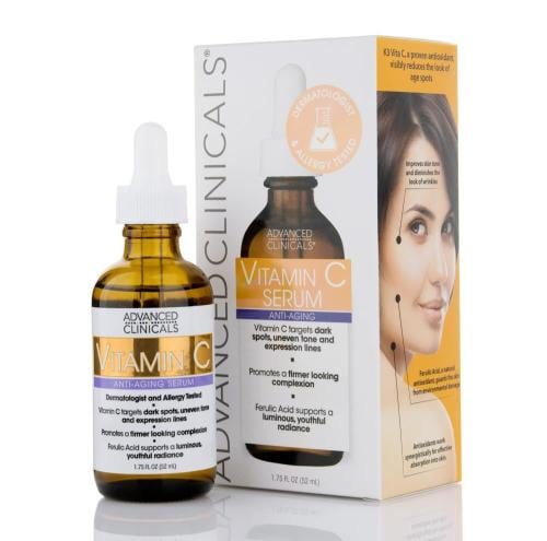 ادفانسد كلينيكالز‏, فيتامين سي، مصل مقاوم للشيخوخة...