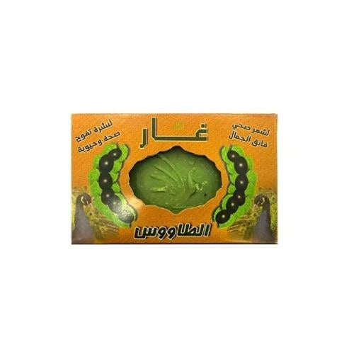 الطاووس صابون غار طبيعي - 160 جم