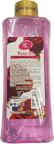 زيت وردي ذهبي فائق التبيض مرطب للوجة والجسم