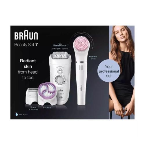 مجموعة ازالة الشعر من براون سيلك SES 7-885