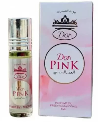 Pink perfume, free from kohl – natural and gentle...