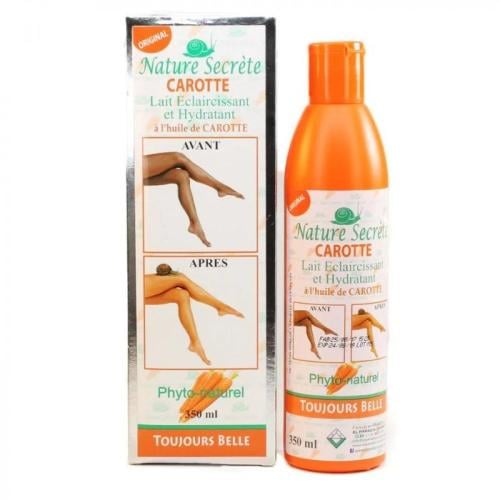 لوشن الجسم ناتشر سيكرت بالجزر 350 مل