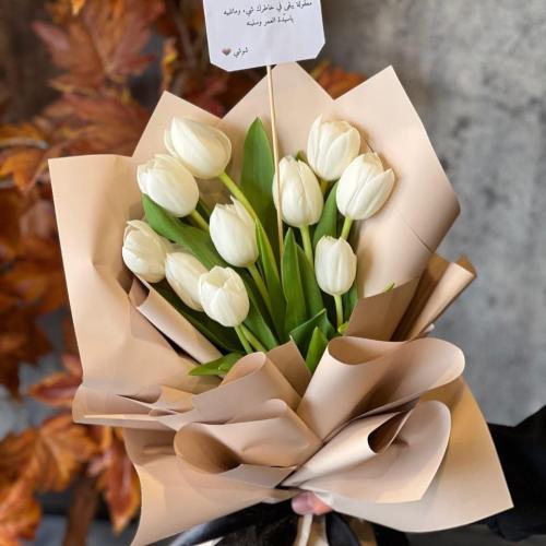باقة ورد توليب هولندي فاخر