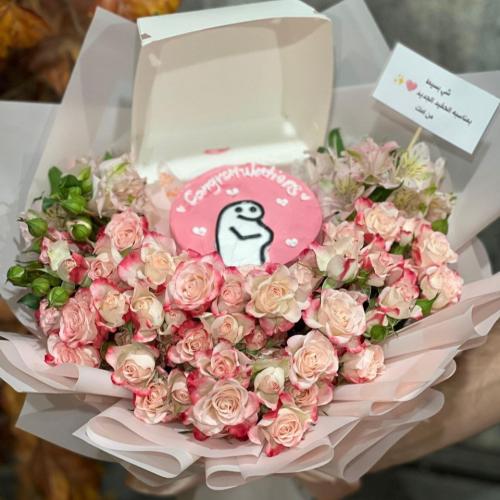 لنش كيك مع إمكانية تغيير العبارة والرسمة منسق ب ور...