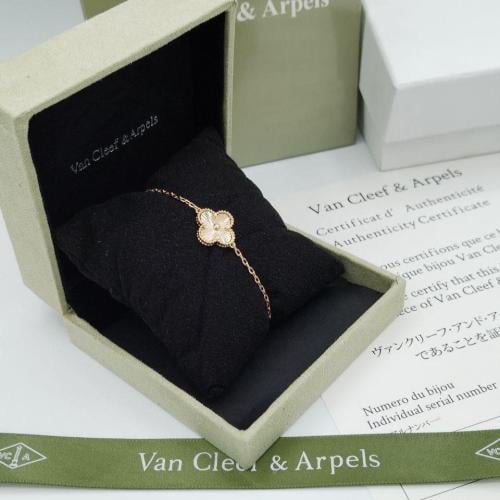 Van Cleef gold-colored bracelet